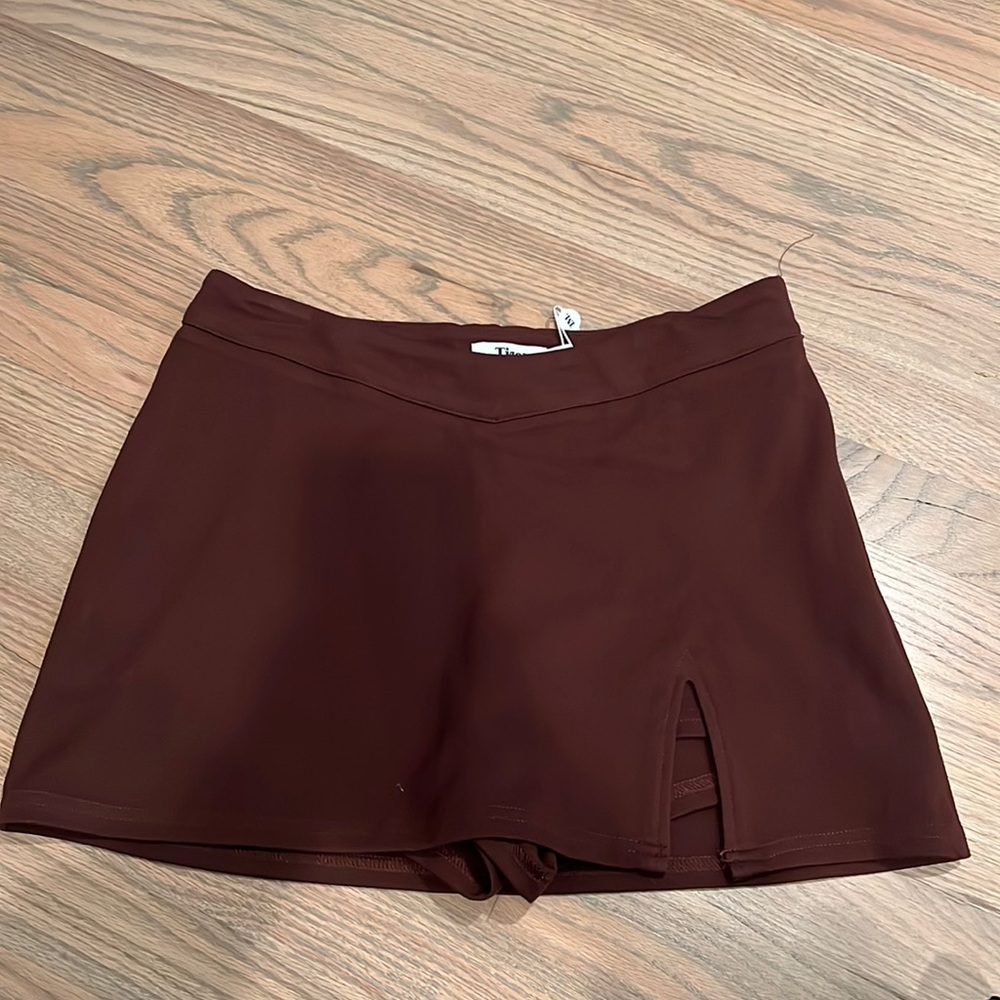 Tiger Mist brown skirt